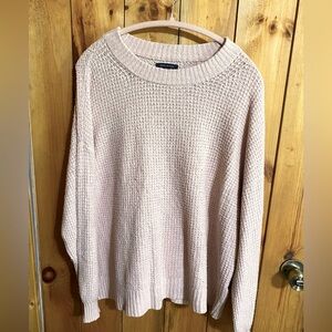American Eagle waffle knit sweater